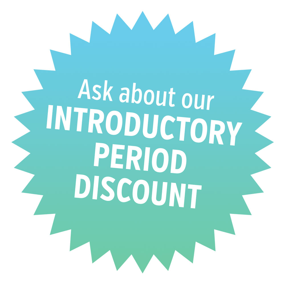 ask about our introductory period discount